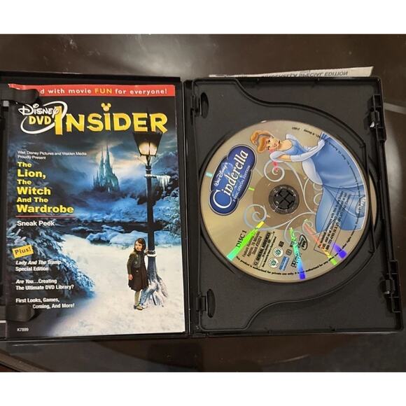 Disney Cinderella (DVD, 2005, 2-Disc Set, Platinum Edition) - Like New - Picture 3 of 5